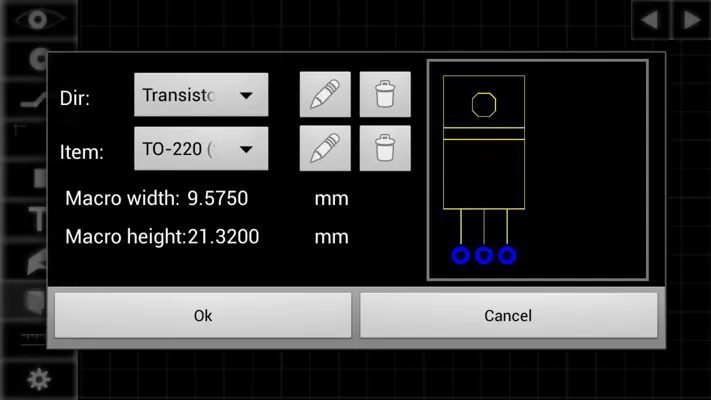 Droid PCB android App screenshot 5